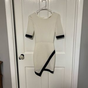 Black and white formal dress. Brand new